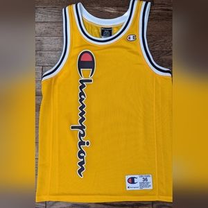 Champion City Mesh Yellow Jersey, size small